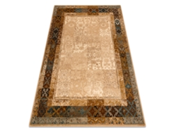 Alfombra de Lana Omega Lumena Étnico Vintage Color Camello (235 x 350 cm)