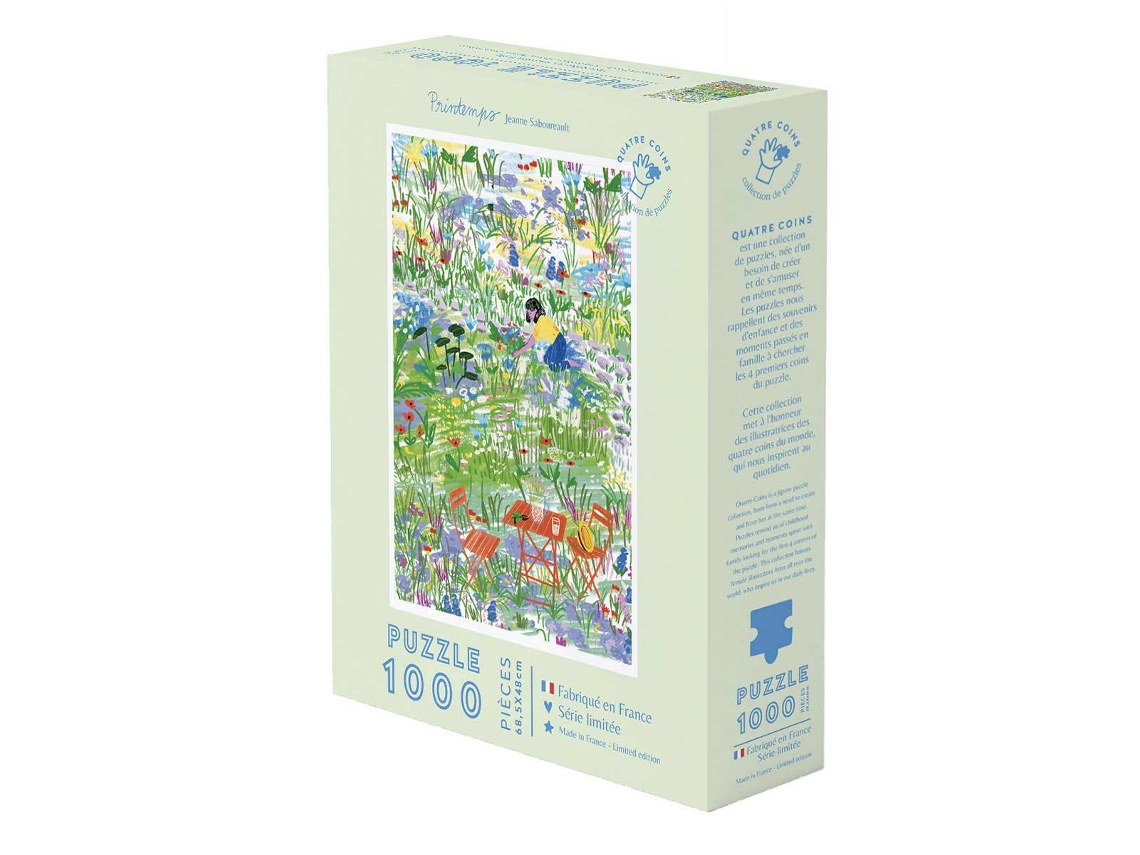 Puzzle La Petite Epicerie Quatre Coins 1000 Piezas Jardín Secreto De Jeanne Saboureault340010