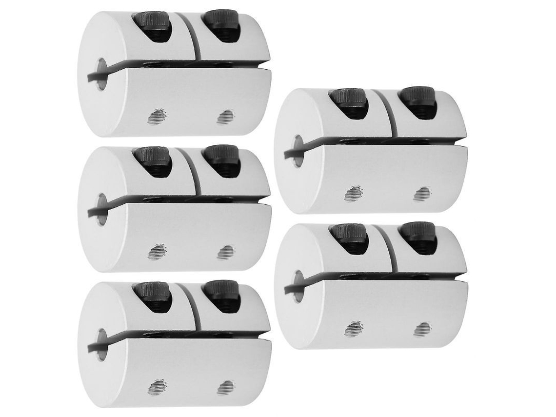 Conector De Acoplamiento De Eje De Aleación De Aluminio De 5 Piezas Para Servomotor Paso A Paso De Impresora 3d