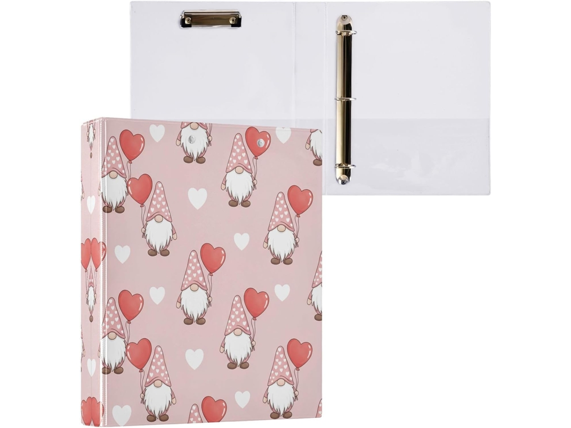 Besportble Carpeta De Carpetas Redondas Con Portapapeles Y Oficina Pvc. 27,9 X 21,6 Cm 31,5 27 6