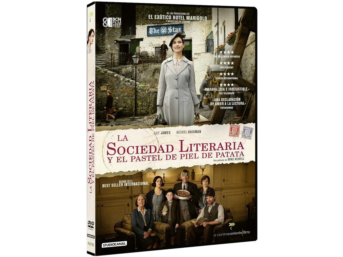 DVD La Sociedad Literaria Y El Pastel De Piel De Patata