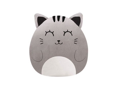 Almohada de Peluche I-TOTAL Gato Gris Xl2204C