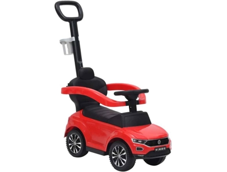 vidaXL Coche correpasillos Volkswagen T-Roc rojo