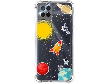 Carcasa Realme 8 5G / Narzo 30 5G TUMUNDOSMARTPHONE Espacio Multicolor
