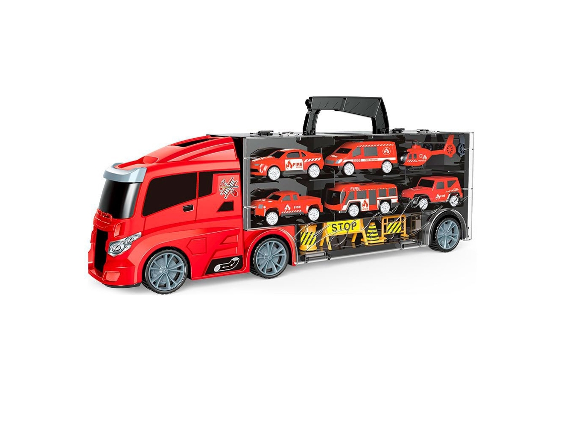 Coches TACHAN Embalagem de caminhão de bombeiros