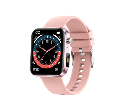 Smartwatch N98 Ritmo cardíaco Presión arterial Monitoreo del sueño Siri Llamada de voz Deportes Música Rosa