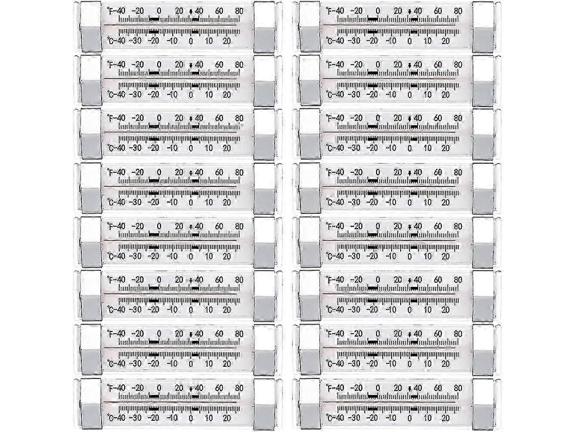 Paquete de 20 termómetros de cocina, congelador, refrigerador y frigorífico para la cocina Ly Ebike
