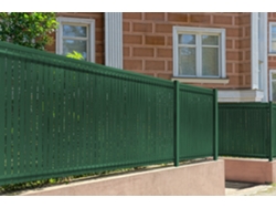 Kit lamas opacas de PVC 4m CINTO Al.120cm Verde CASANOOV