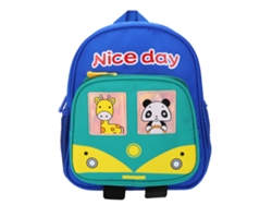 Mochila Para Jardín De Infantes Con Diseño Cartoons - Mochilita Para Niños Y Niñas De Primaria