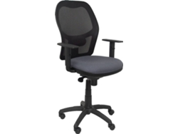 Silla de Escritorio Operativa PYC Jorquera Gris N (Brazos Ajustables - Malla)