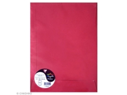 Sobres Clairefontaine Pollen A4 229 x 324 mm 120 g Grosella roja 5 unidades