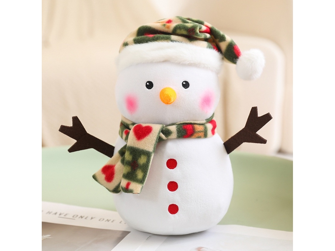 Peluches navideños, muñecos bonitos, peluches, decoración del hogar, ramas marrones, rayas rojas y blancas Yunzii