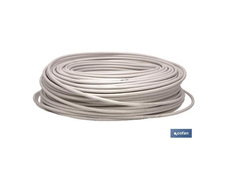 Cable antena 75 ohm blanco (100 m)