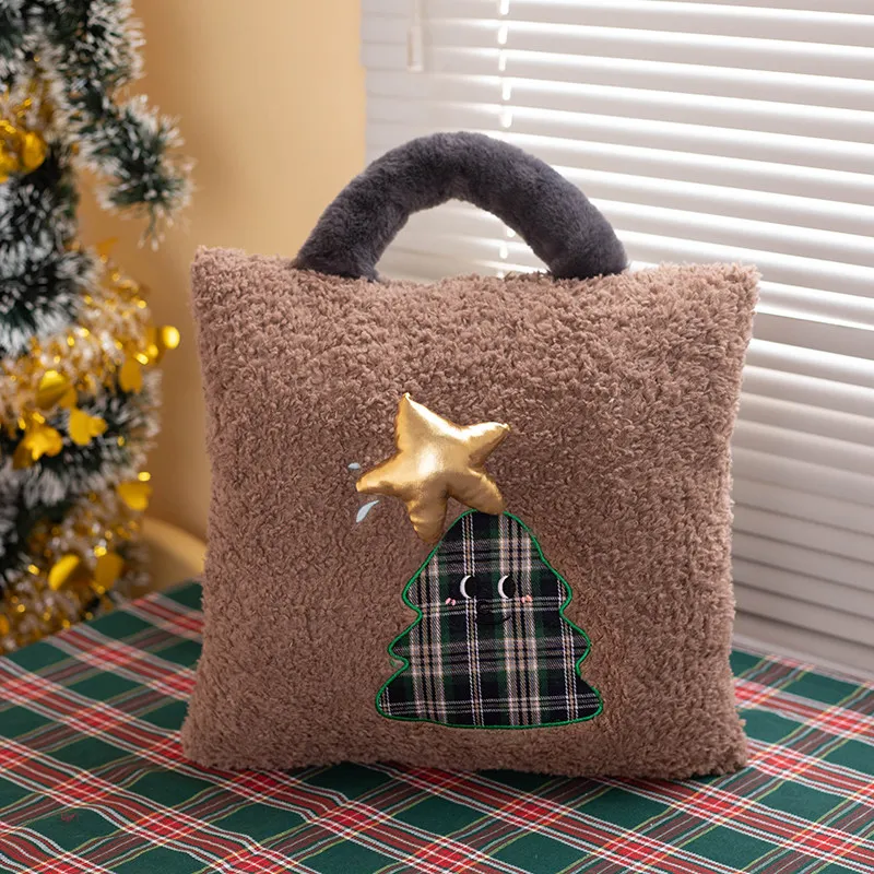 (árbol De 40 Cm) Almohada Para Adultos, Cojín, Cojín De Asiento, Cojín De Respaldo, Navidad