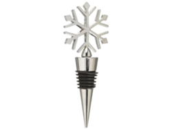 VVJIJILLY Tampas Para Garrafa De Vinho Com Design De Floco De Neve Elegante, 18 Unidades