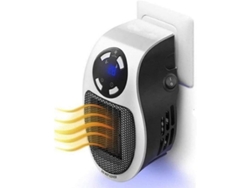 Mini Calefactor Eléctrico De 2 Velocidades Para Oficina Y Hogar, Blanco Xfh