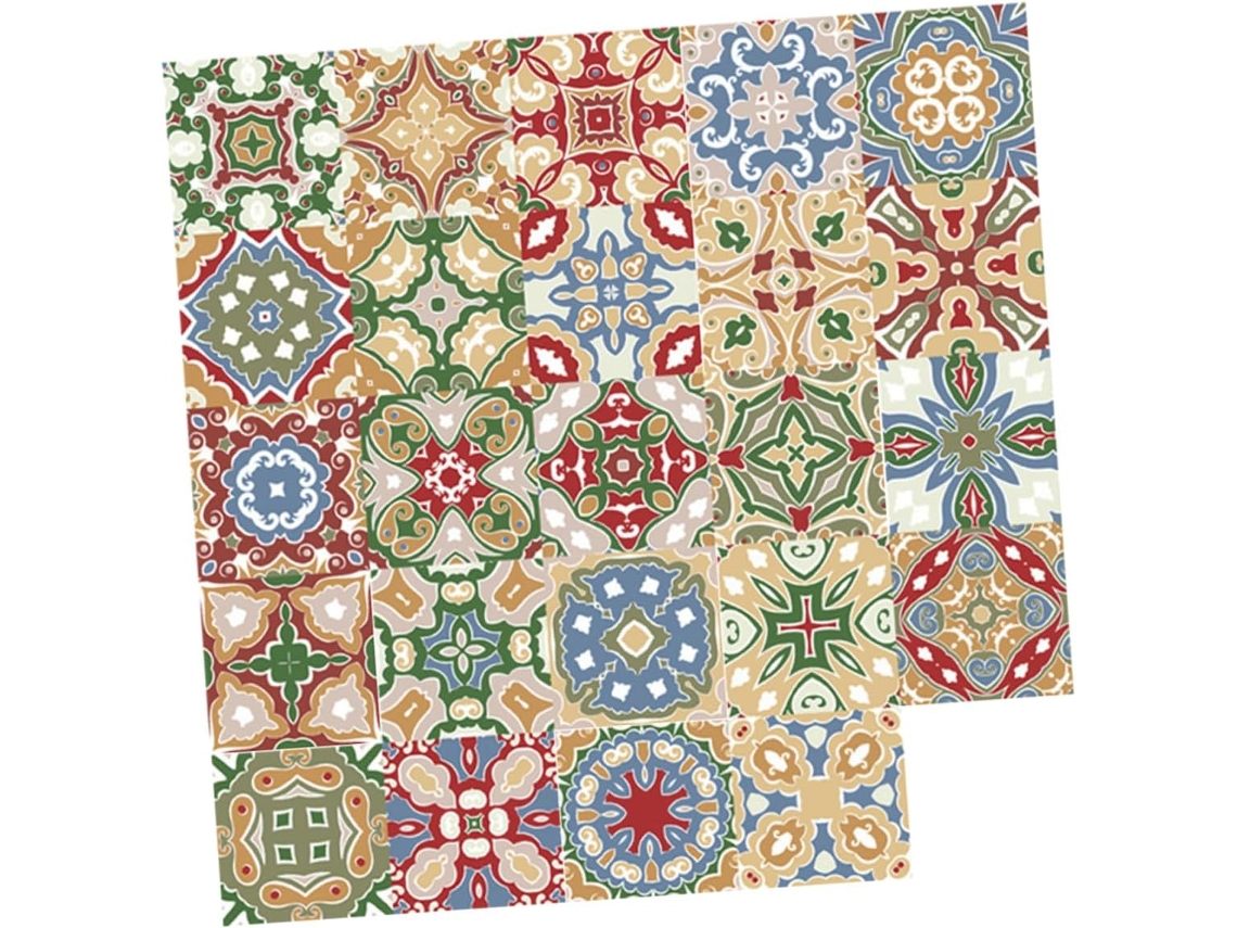 24 Pegatinas Autoadhesivas Para Azulejos