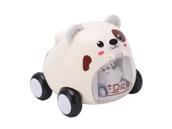 Coche De Inercia Con Simpáticos Animales Para Niños, Juguete Para Perros Pequeños, Ligero Y Resistente A Los Impactos.