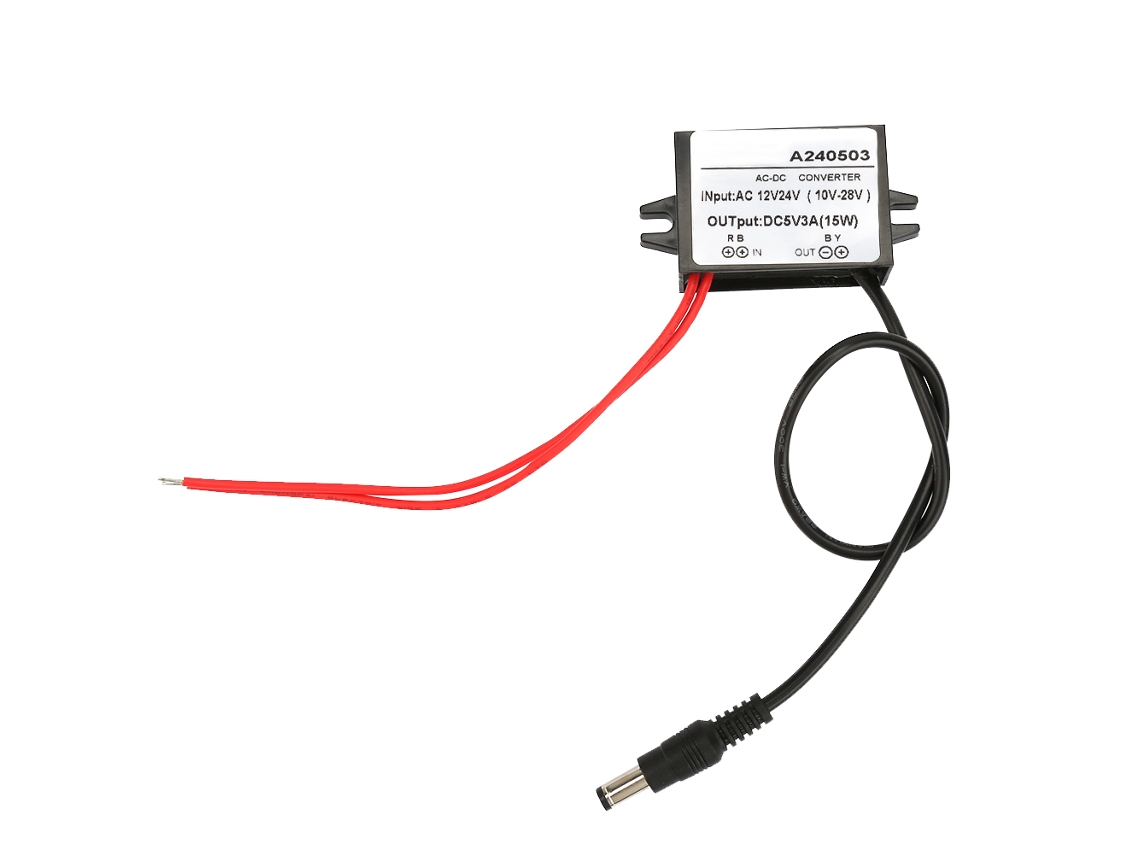 Módulo De Fuente De Alimentación Convertidor Ac 10-28v A Dc 5v Buck Step Down Con Salida Dc 3a