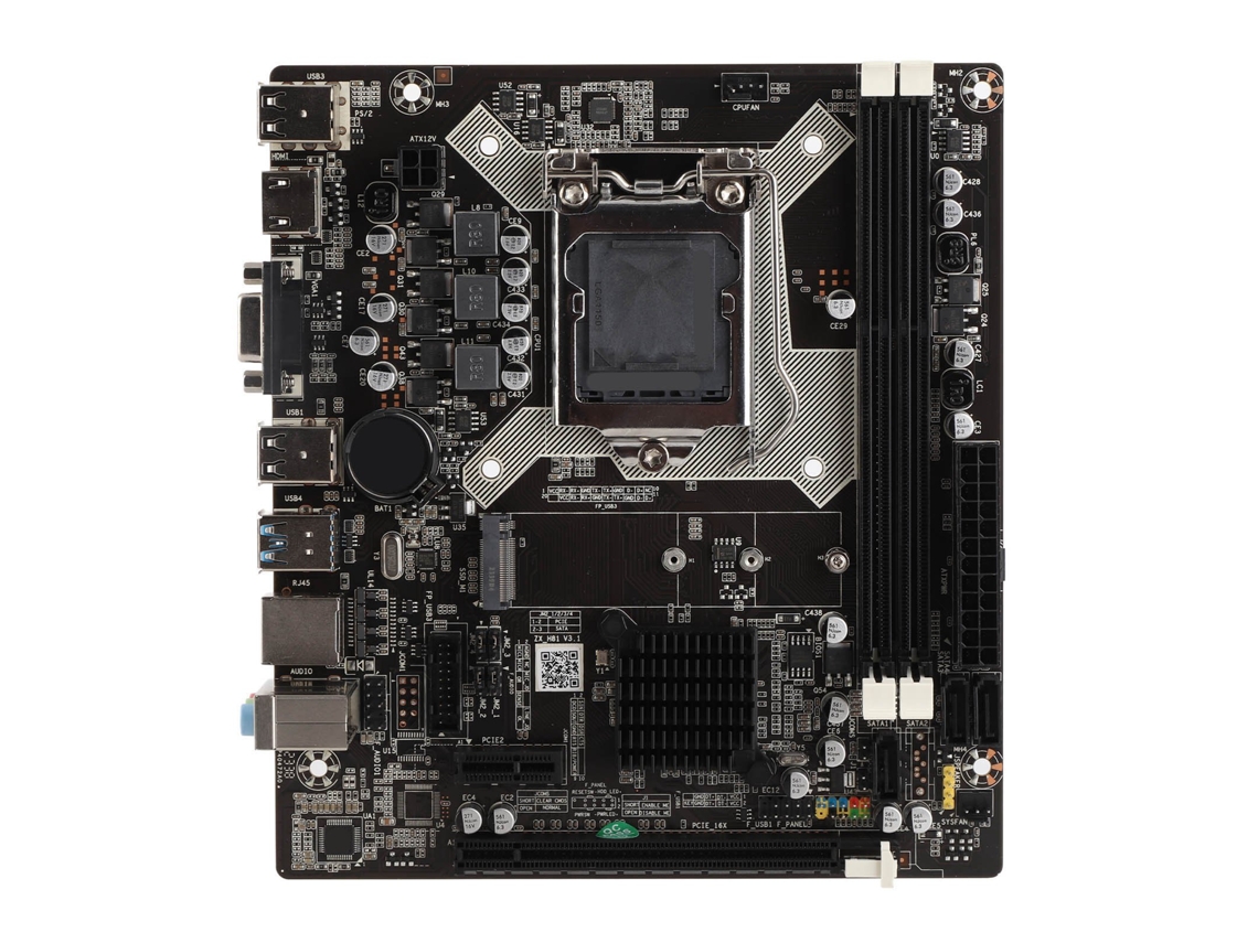 Placa Madre De Computadora M Atx Lga1150 Ddr3 Para Escritorio H81 Placa Madre De Refrigeración De Cpu