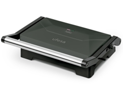 Barbacoa de contacto UFESA Haku (1000 W - Acero inoxidable)