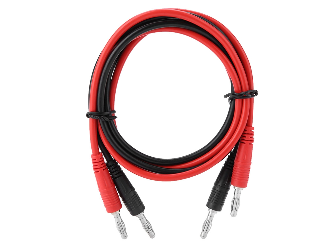 Cables De Prueba P1041, 2 Unidades, Conector Banana De 4 Mm Para Multímetros Y Cables De Prueba Para Laboratorio Eléctrico.