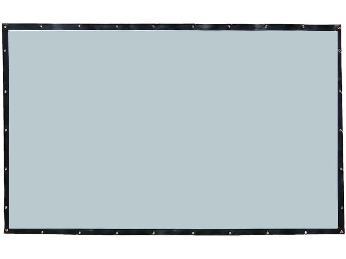 Pantalla De Proyección, Pantalla De Proyección Hd De Pvc Flexible Para Cualquier Proyector De Cine En Casa,