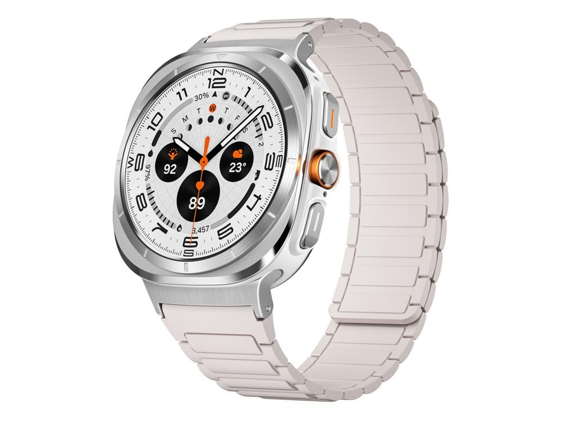 Correa magnética de silicona en forma de I para Samsung Galaxy Watch Ultra CSYY (47 mm)
