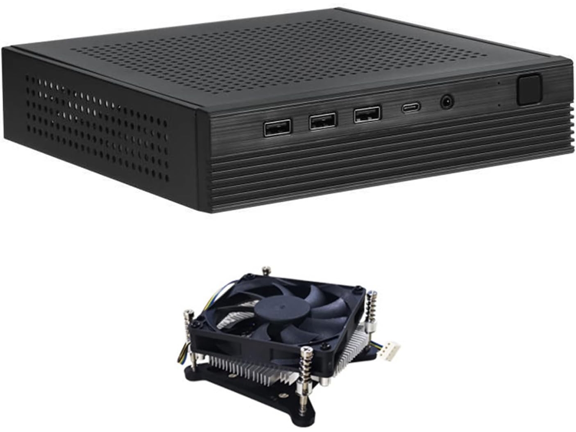 Tx06: Chasis ITX pequeño y delgado para ordenadores de sobremesa con estilo, con montaje trasero y optimización del espacio. SFUSHOS