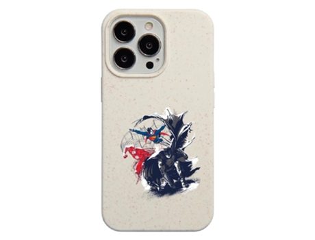 Funda Oficial Dc Comics Liga La Justicia Personajes Tierra Warner Bros Compostable para iPhone 13 Pro PHONECASES3D