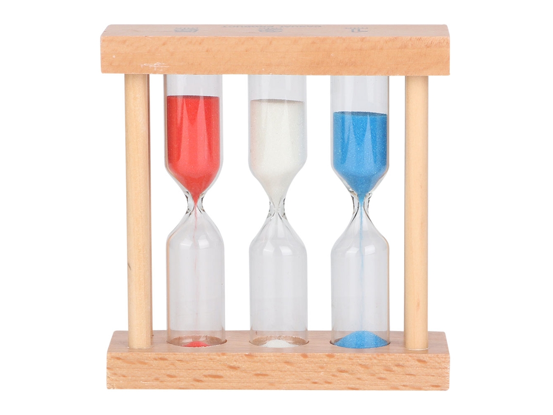 MEOIRUERY Reloj de Arena Colorido 1/3/5 Minutos Decoración de Mesa
