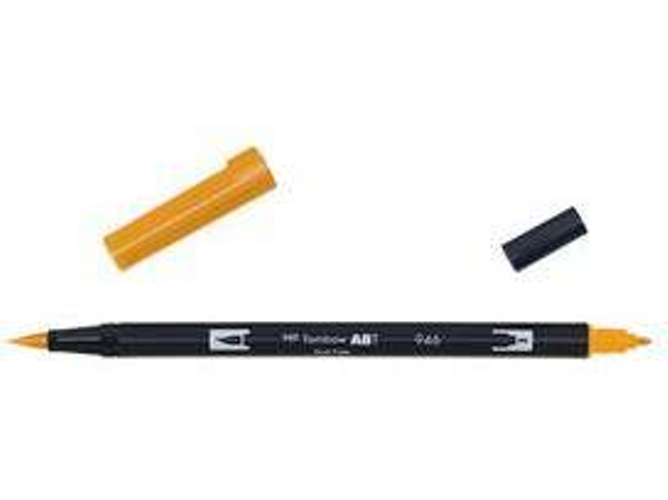 Marcador TOMBOW ABT Dual Brush Pen Ochre Dorado