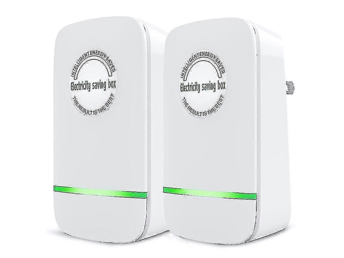 Paquete De 2 Enchufes De Ahorro De Energía Residenciales Para Ee. Uu., 90v-250v, 30kw, 50-60hz, Alta Eficiencia.