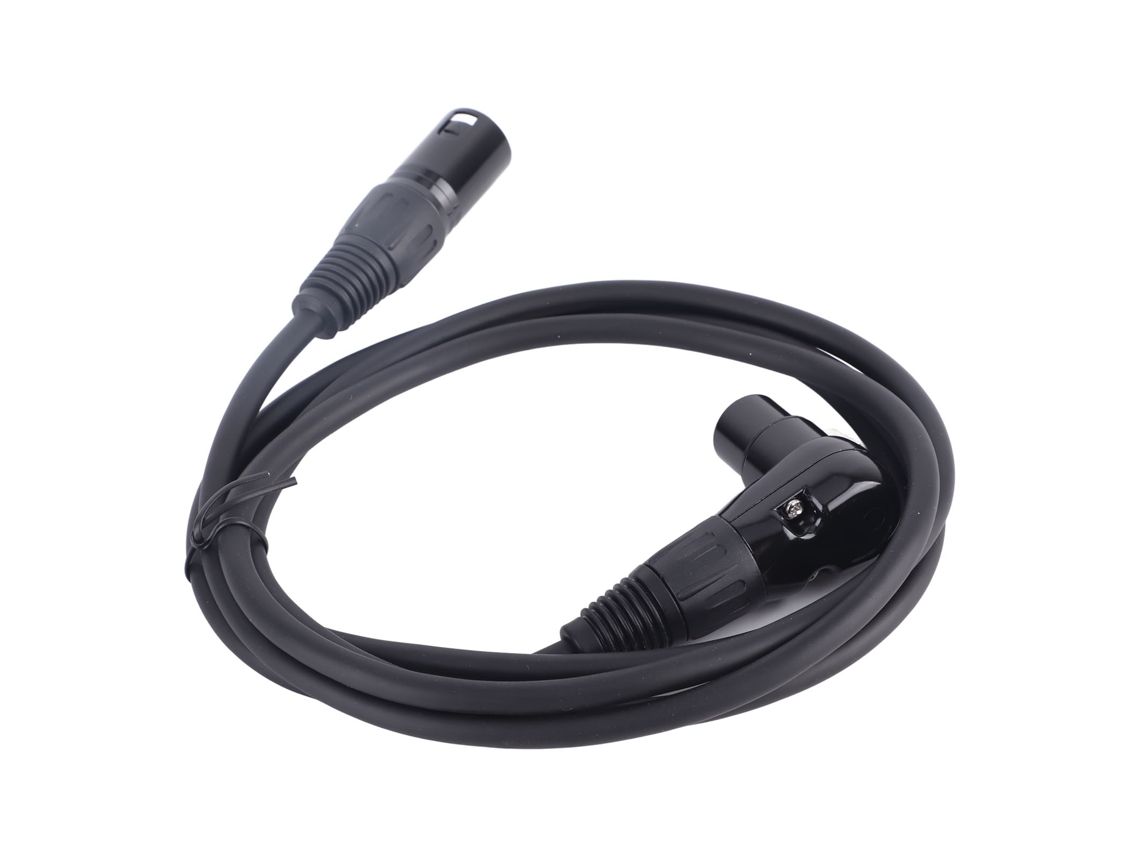 Cable De Extensión Para Micrófono Xlr De 90 Grados, Hembra A Macho De 3 Pines, 1,8 M, Para Grabación En Estudio.