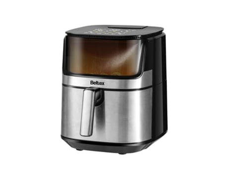 Freidora de Aire BELTAX BHF5068 (6.5 L - 1500 W - Inox)