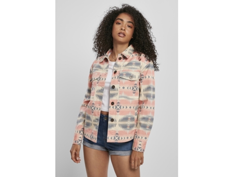 Abrigo URBAN CLASSICS Mujer (Multicolor - M)