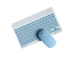 Teclado Ratón Bluetooth Y Slim Compacto Inalámbrico Veanxin (inglés)
