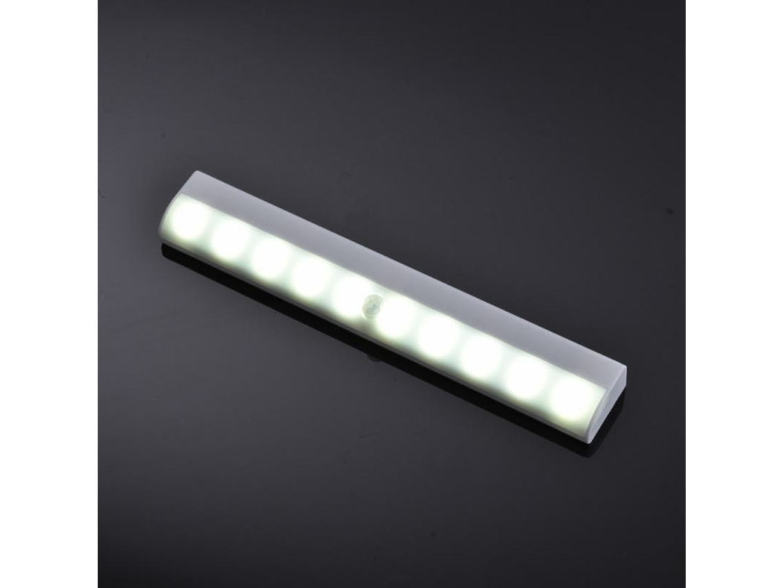 2026-luz Led Para Armario Con Sensor De Movimiento, 10 Led, Pegable Anywhere, Iluminación Para Armario Y Gabinete, Luz Nocturna Portátil Caliente/fría