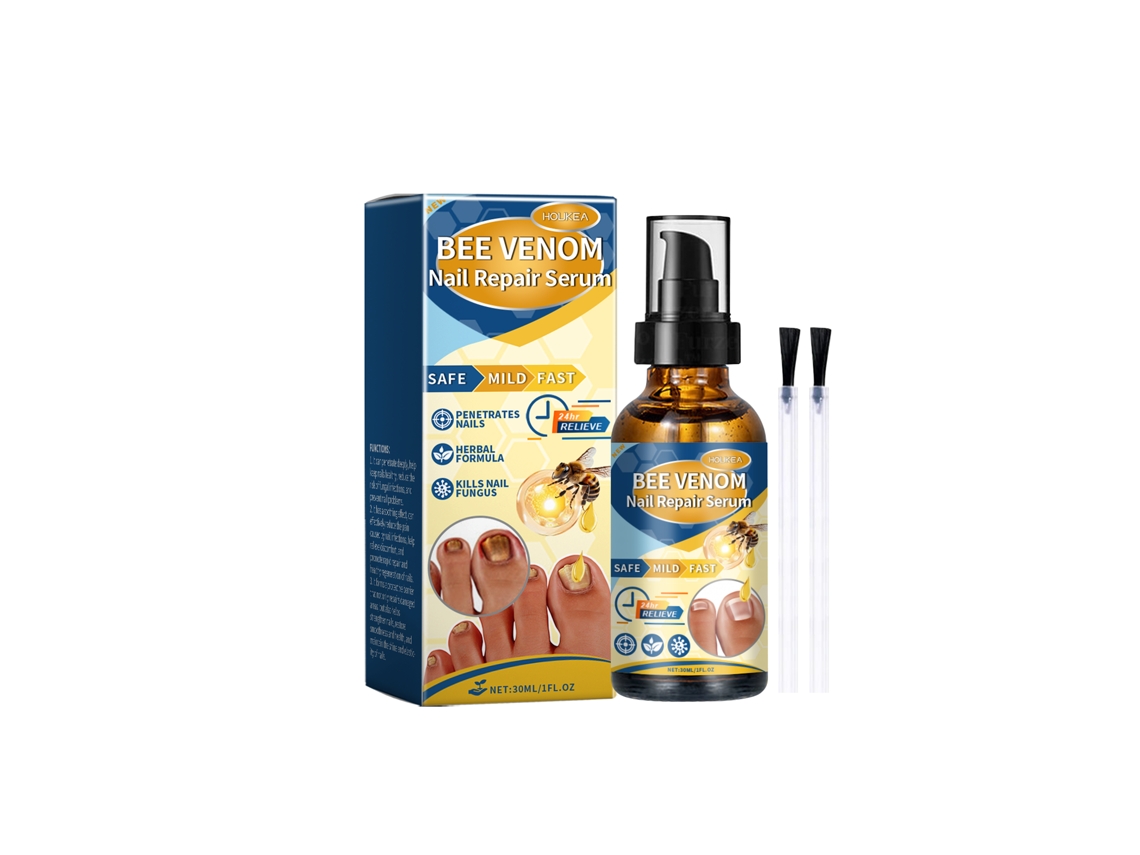 Solución eficaz para el daño en las uñas causado por veneno de abeja.