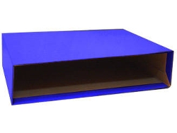 Caja para Dossiers CARTONEX Micro 200AC Azul (35 x 29 x 8 cm)