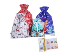 Bolsa de regalo con cordón para decoración navideña - Nuevo stock