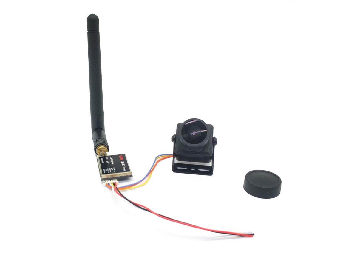 Transmisor EWRF TS5823 Pro 5.8Ghz 40CH 600mW FPV VTX mejorado con cámara CMOS de 1200TVL para dron RC