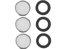 Juego de 3 piezas de aireador de grifo, filtro de repuesto para grifo de fregadero de cocina, Re Gokoco