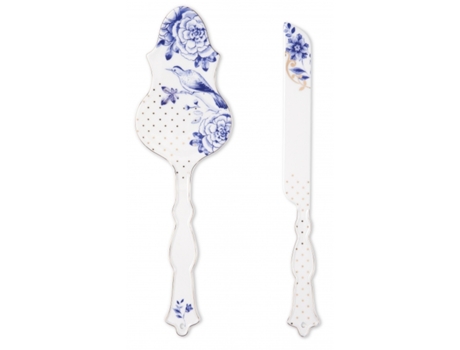 Juego De Cuchillos PIP STUDIO Para Tarta Pip Royal Blanco 25X13X2.1Cm