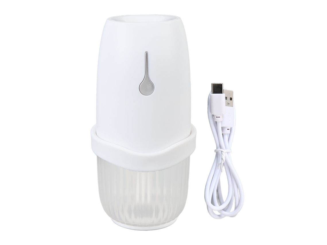 Difusor De Aromaterapia Inteligente Com Usb Umidificador Mini 4 Modos Controle De Voz Portátil