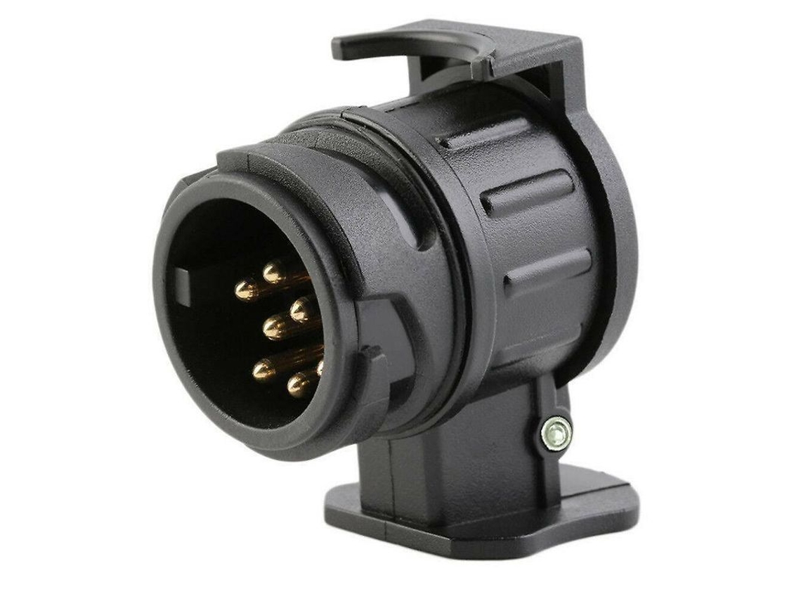 Adaptador De 13 Pin A 7 Pin Para Enchufe De Remolque Estándar Europeo Camión Caravana Conector Eléctrico