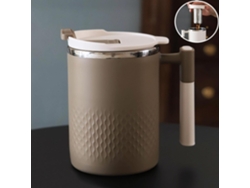 Taza Térmica Caqui De 450 Ml De Acero Inoxidable 304 Con Tapa Y Tamiz, Para Café/chá