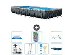 Intex Piscina Ultra Xtr Retangular - 975x488x132 Cm - 8-peças S573