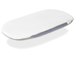 Colchón Capazo Transpirable 72X33 3 Cm 2 En 1 Colchón Para Cochecito Capazo Cuna Extraíble Protector. Núcleo De Espuma Perforado. Adaptable Dormalit