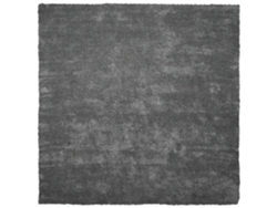 Alfombra BELIANI Demre de Poliéster Gris 200x200